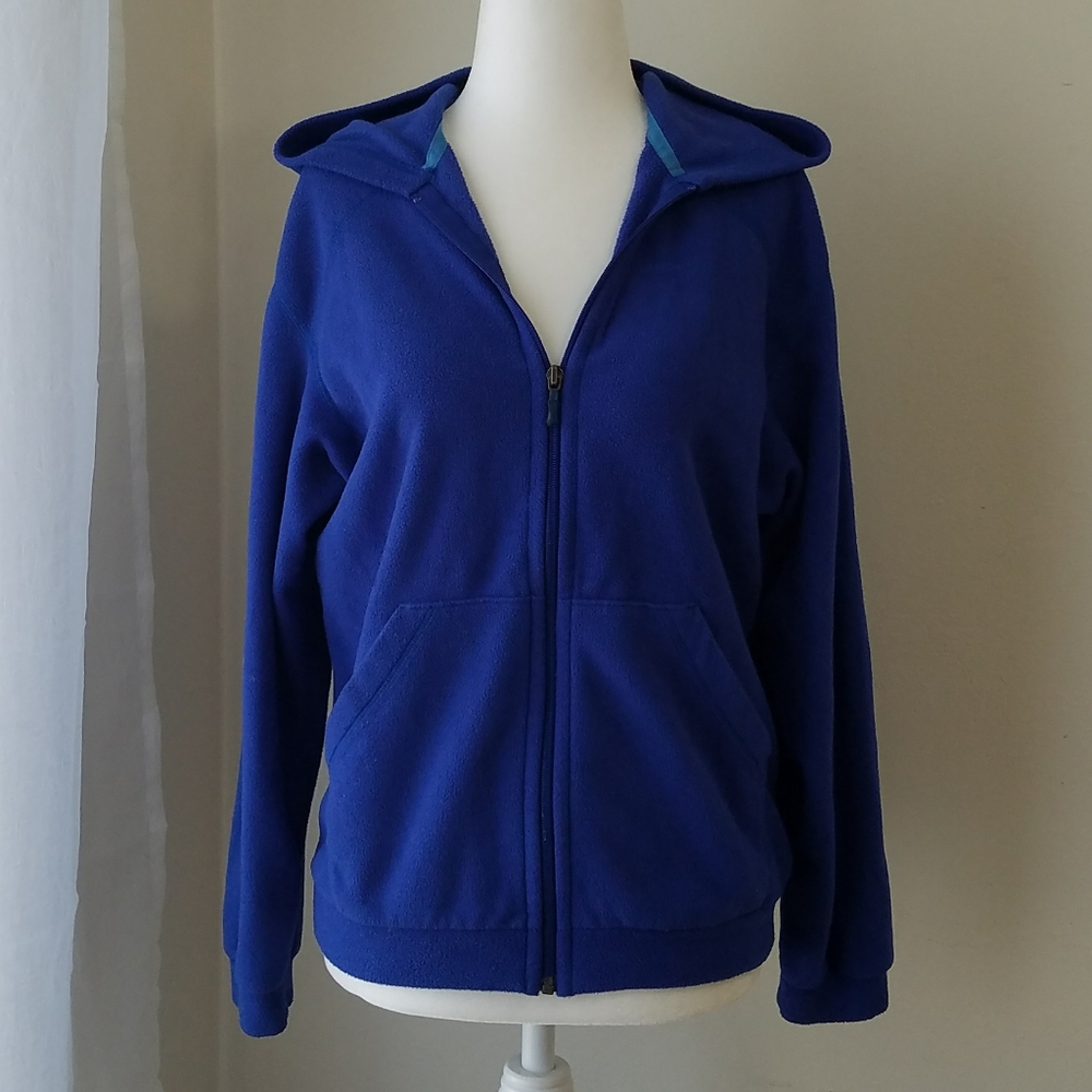 Blue Patagonia Zip-Up Hoodie
